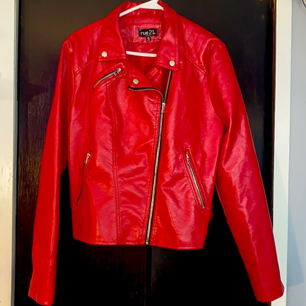 XL Rue21 Faux Leather Jacket 🔥
